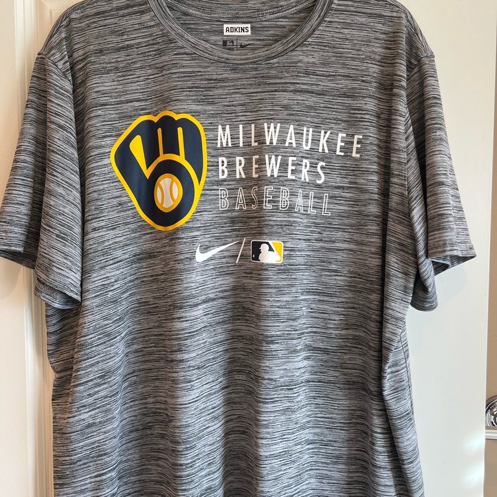 Milwaukee Brewers Nike Dri Fit shirt